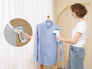 2-in-1 Aspirating Garment Steamer (Steam + Suction)
