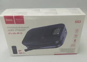 Spark hand portable air pump model S53 digital display compact design for easy inflation